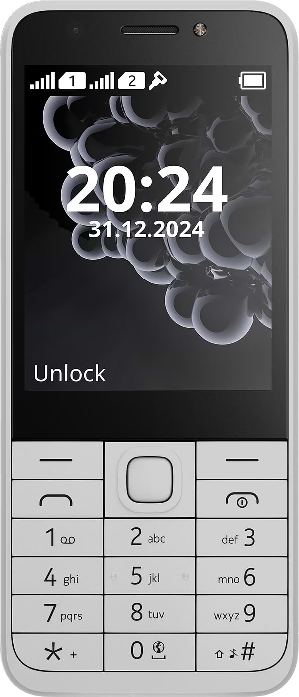 Фото - Мобільний телефон Nokia 230 DS 2024 White