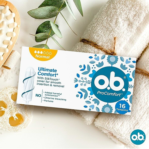 Фото - Тампони гігієнічні o.b. ProComfort Normal 16 шт. (3574661329840)