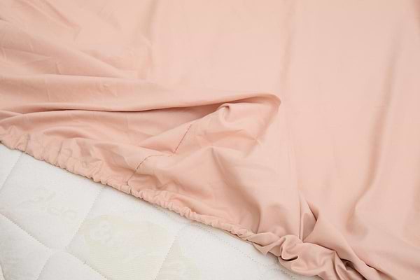 Фото - Простынь односпальная Nostra на резинке 14-1213 Бежевый Полиэстер 90х200х20