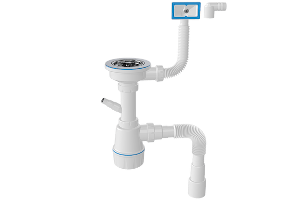 Фото - Мийка кухонна GRANADO Galera S201 grey Textures