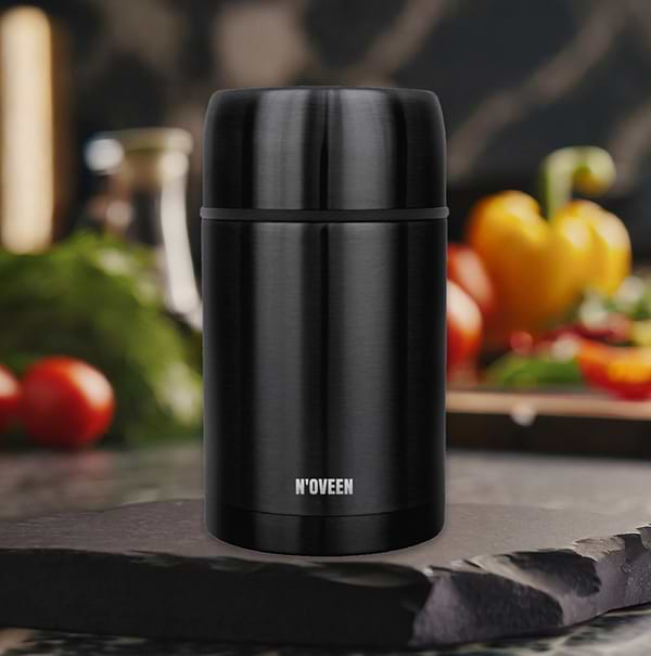 Фото - Термос для продуктів Noveen TB955 Black 800 мл