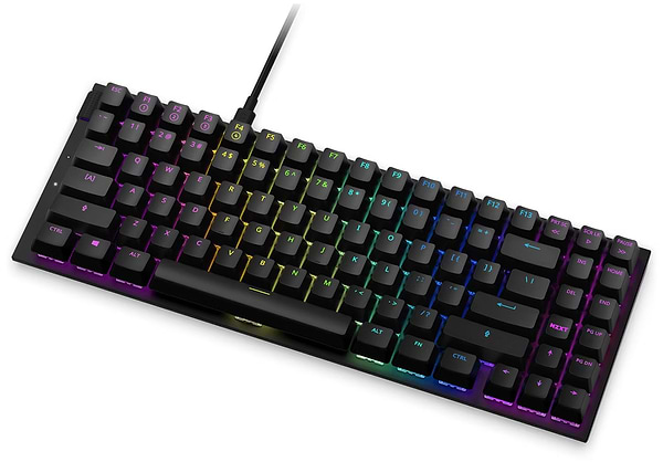 Фото - Клавіатура дротова ігрова NZXT Compact (ANSI) Black (KB-175US-BR)