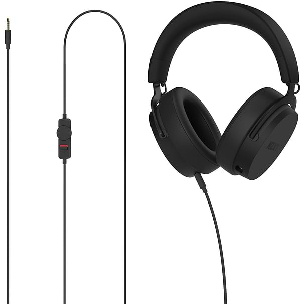 Фото - Гарнітура дротова ігрова NZXT Wired Closed Back Headset 40mm Black V2 (AP-WCB40-B2)