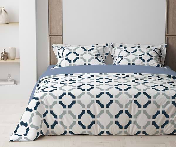 Фото - Комплект постельного белья ТЕП Ocean Grid (2-00882_32430) Фото - Комплект постельного белья ТЕП Ocean Grid (2-00882_32430)