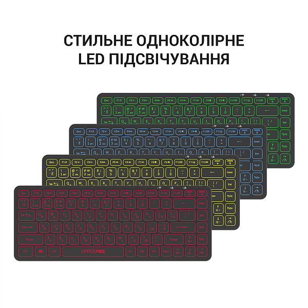Фото - Клавіатура бездротова OfficePro SK790B