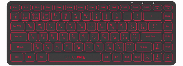 Фото - Клавіатура бездротова OfficePro SK790B
