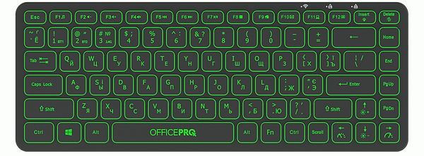 Фото - Клавіатура бездротова OfficePro SK790B