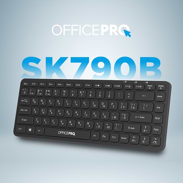 Фото - Клавіатура бездротова OfficePro SK790B