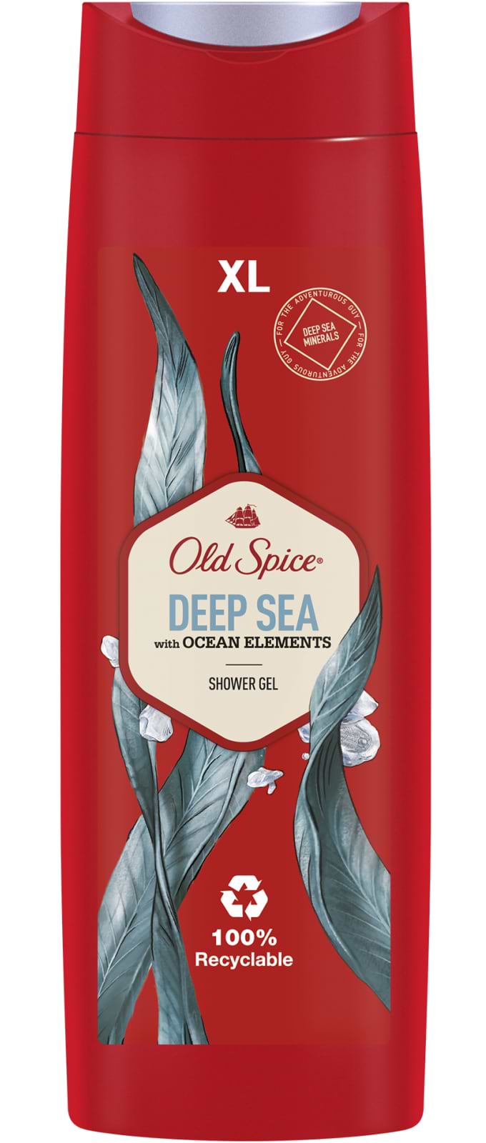 Гель для душа Old Spice Deep sea with Minerals 400мл - Фото 1