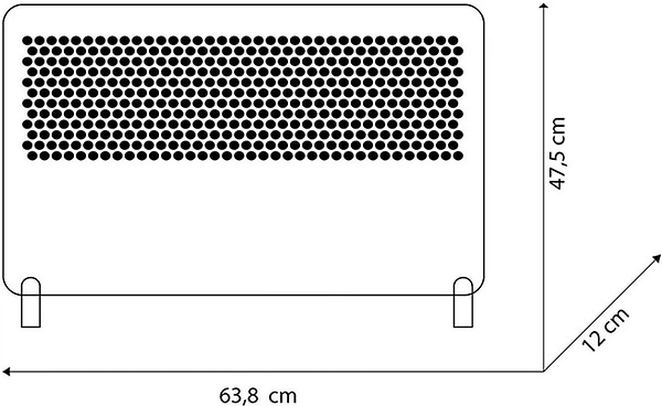 Фото - Конвектор Olimpia Splendid CALEO 2 TURBO (99552)