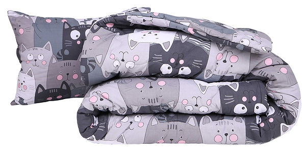 Фото - Ковдра літня полуторна MirSon антиалергенна №250 Сolor Fun Line 17-0543 Hendri EcoSilk 140х205 нав. 2 шт. (2200010854817)