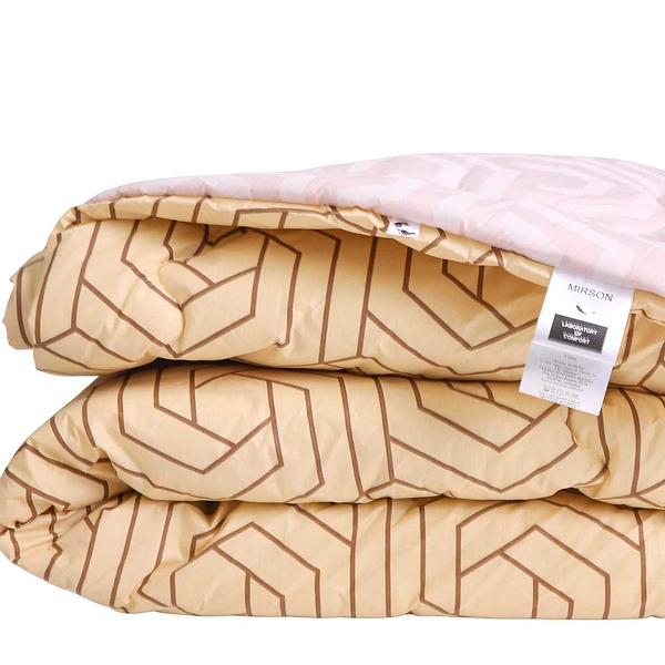 Фото - Ковдра зимова полуторна MirSon вовняне №3014 Сolor Fun Line Geometry (2200004833965)