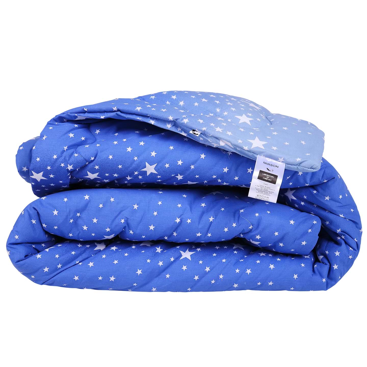 Ковдра дитяча демісезонна MirSon №242 Сolor Fun Line 17-0432 Milky Way Вовна 110х140 см +нав 2 шт. (2200010857139)