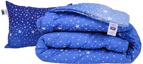 Фото - Одеяло летнее двуспальное MirSon №235 Сolor Fun Line 17-0432 Milky Way 172х205 см +нав 2 шт. (2200010856613)