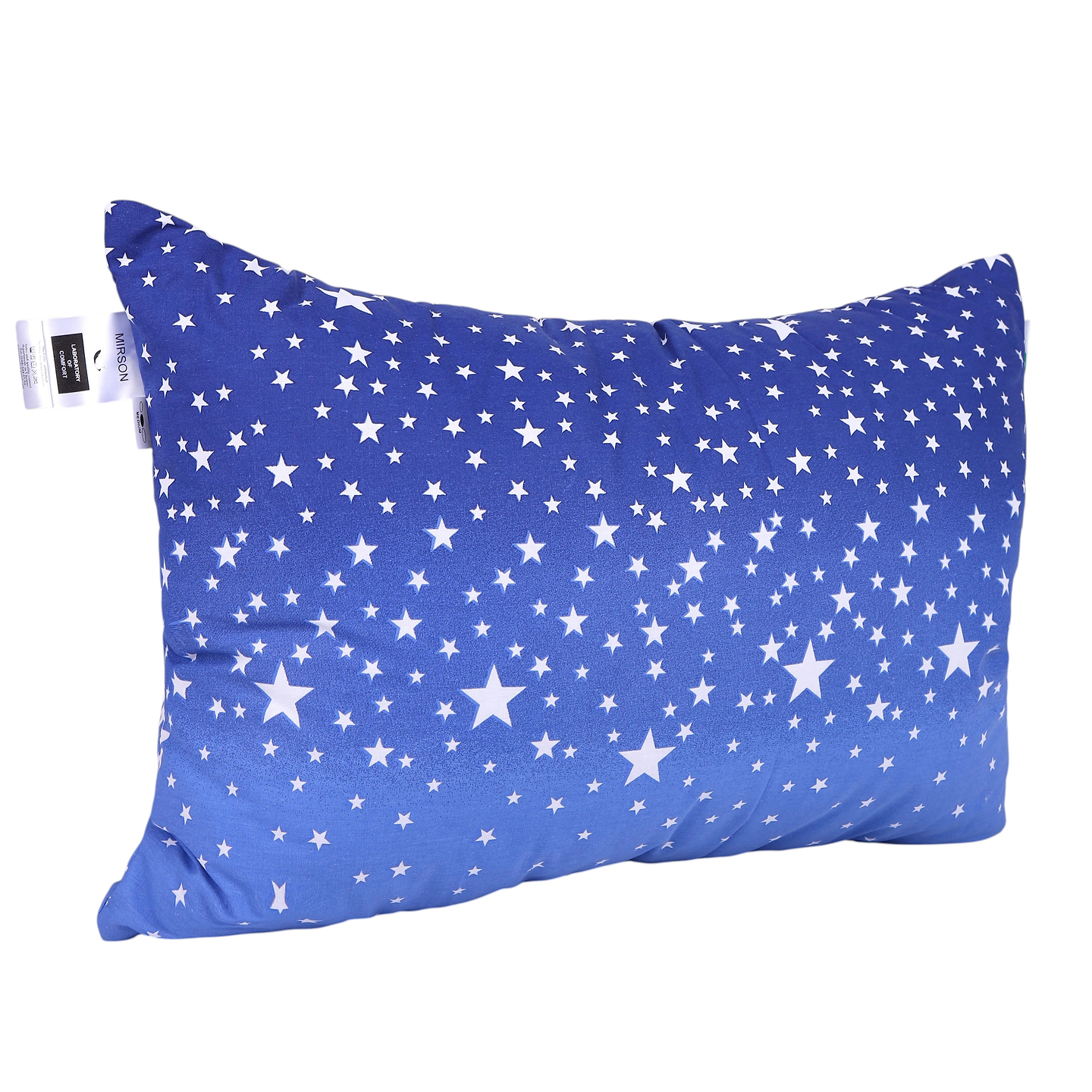 Подушка стандартна MirSon шовкова №0145 Сolor Fun Line 17-0432 Milky Way Silk середня 50х70 (2200010864991)