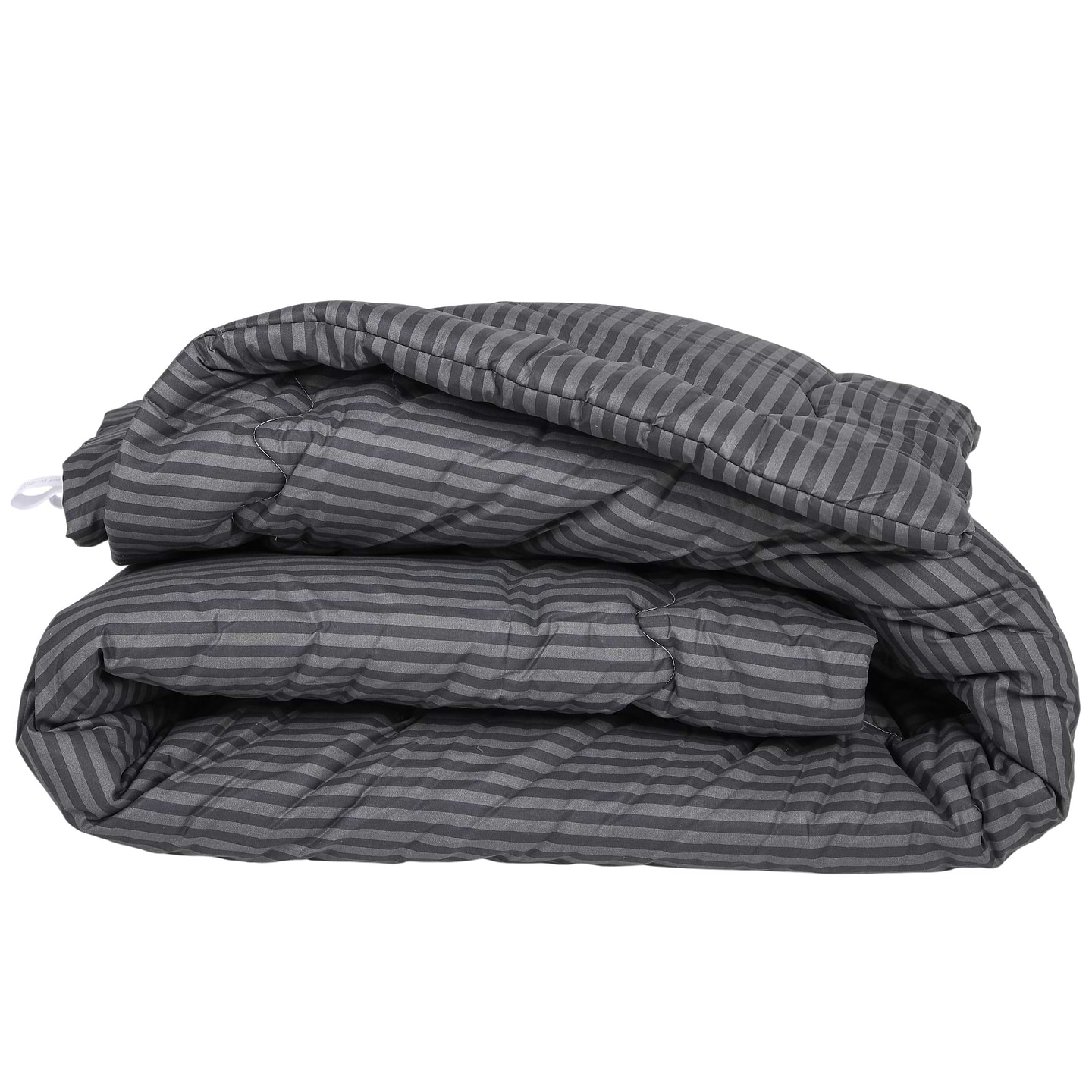 Одеяло детское демисезонное MirSon антиаллергенное №146 Сolor Fun Line 17-0611 Stripe Black Eco-Soft 110х140 + нав 2 шт. (2200010850703)