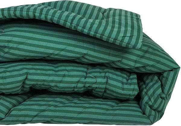 Фото - Одеяло детское зима MirSon №132 Сolor Fun Line 17-0612 Stripe Emerald Bamboo 110х140 см +нав 2 шт. (2200010856965)