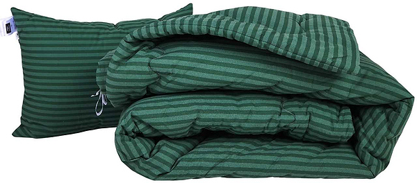 Фото - Ковдра дитяча літо MirSon №130 Сolor Fun Line 17-0612 Stripe Emerald Bamboo 110х140 см +нав 2 шт. (2200010856699)