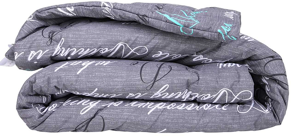 Фото - Ковдра демісезонна двоспальна євро MirSon антиалергенна №218 Сolor Fun Line 17-0003 Tulio з евкаліптовим волокном 200х220 + нав. 2 шт. (2200010859553)