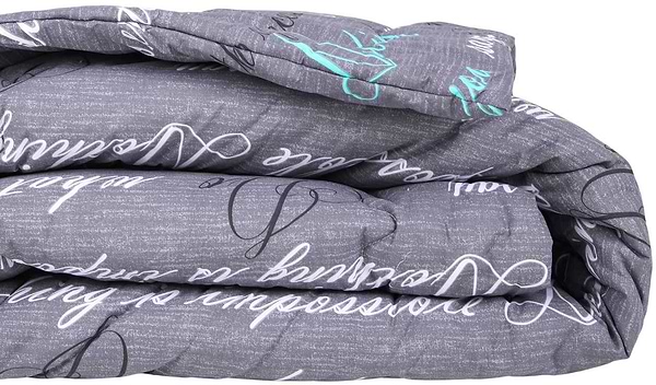 Фото - Ковдра демісезонна двоспальна MirSon №221 Сolor Fun Line 17-0003 Tulio Silk 172х205 см +нав 2 шт. (2200010860443)