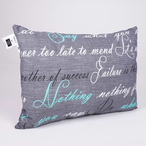 Фото - Подушка стандартна MirSon шовкова №0136 Сolor Fun Line 17-0003 Tulio Silk середня 50х70 (2200010864960)