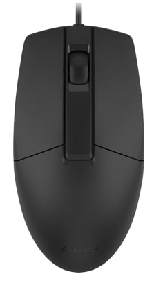 Миша дротова A4tech OP-330S USB (Black) - Фото 1