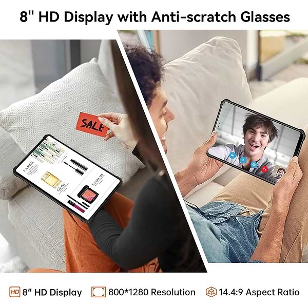 Фото - Планшет OUKITEL RT3 8'' 4/64GB LTE Orange