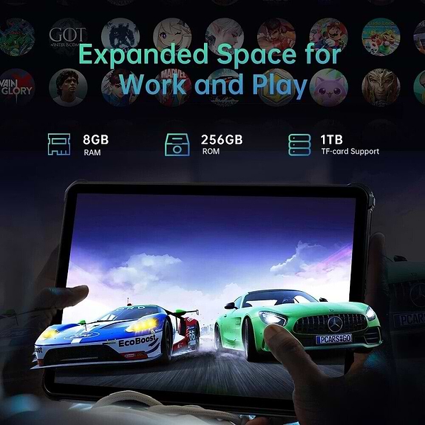 Фото - Планшет OUKITEL RT6 10.1'' 8/256GB NFC LTE Orange