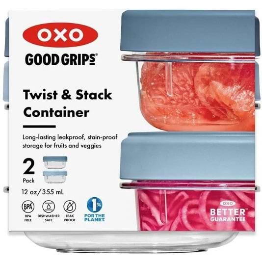 Фото - Набор емкостей для хранения OXO 0,35 л 2 шт. 11401500