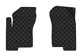 Коврики из экокожи в салон авто передние EVAtech ECO для Patriot (MK74) Jeep 2006-2011 1 поколение SUV USA (JP1760A2LA2BBB)