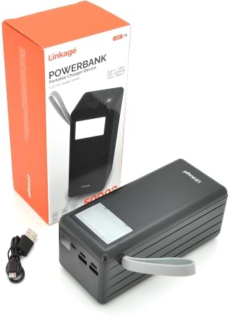 Фото - Батарея мобильная Patriot Power bank Linkage LKP-31 50000mAh Black