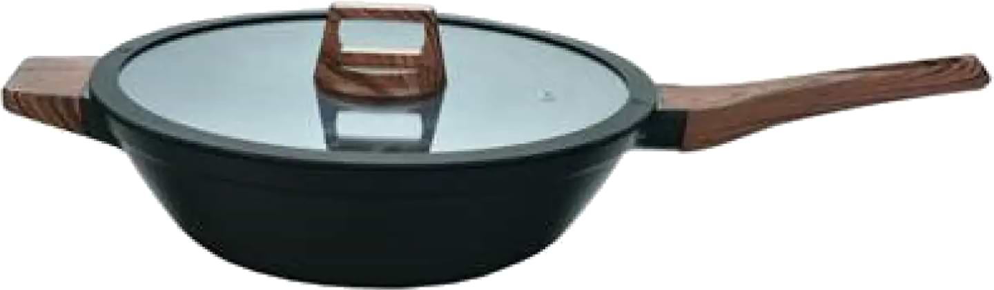 Сковорода ВОК Pepper Wood 30x9 см (PR-2314-30) - Фото 1
