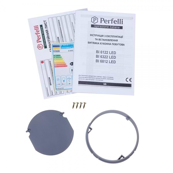 Фото - Вытяжка встраиваемая Perfelli BI 6322 BL LED