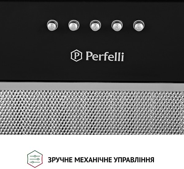 Фото - Вытяжка встраиваемая Perfelli BI 6512 A 1000 BL LED