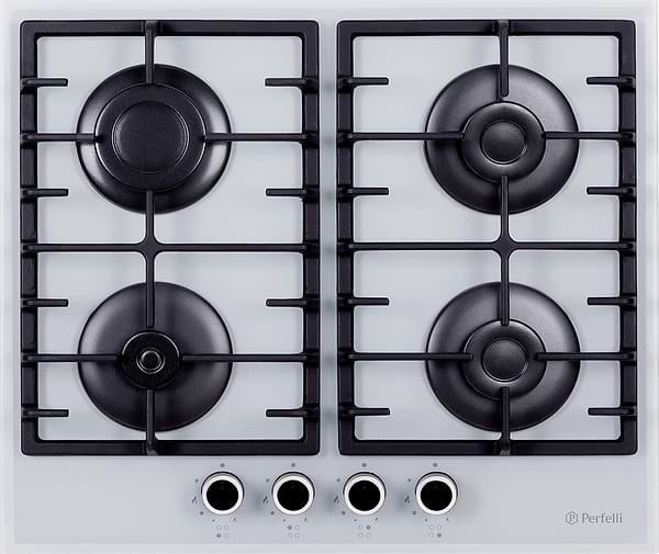 Фото - Варильна поверхня газова Perfelli HGG 61023 WH Фото - Варильна поверхня газова Perfelli HGG 61023 WH