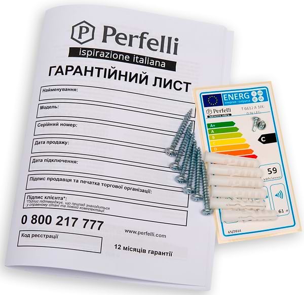 Фото - Вытяжка декоративная Perfelli T 6612 A 1000 IV LED