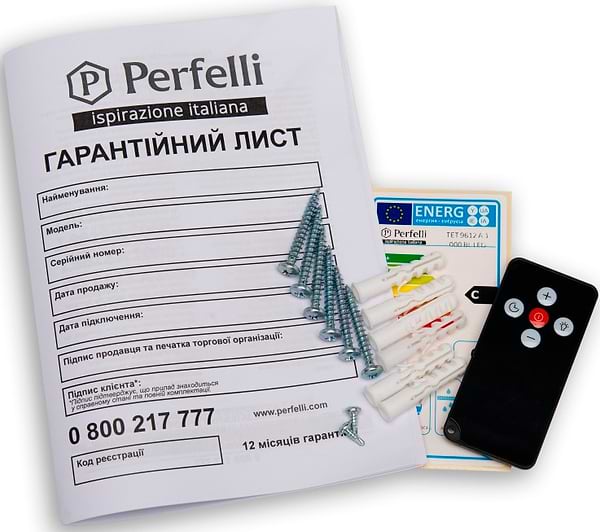 Фото - Витяжка декоративна Perfelli TET 9612 A 1000 BL LED