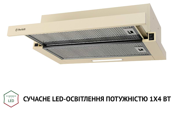 Фото - Вытяжка встраиваемая Perfelli TL 6316 IV 700 LED