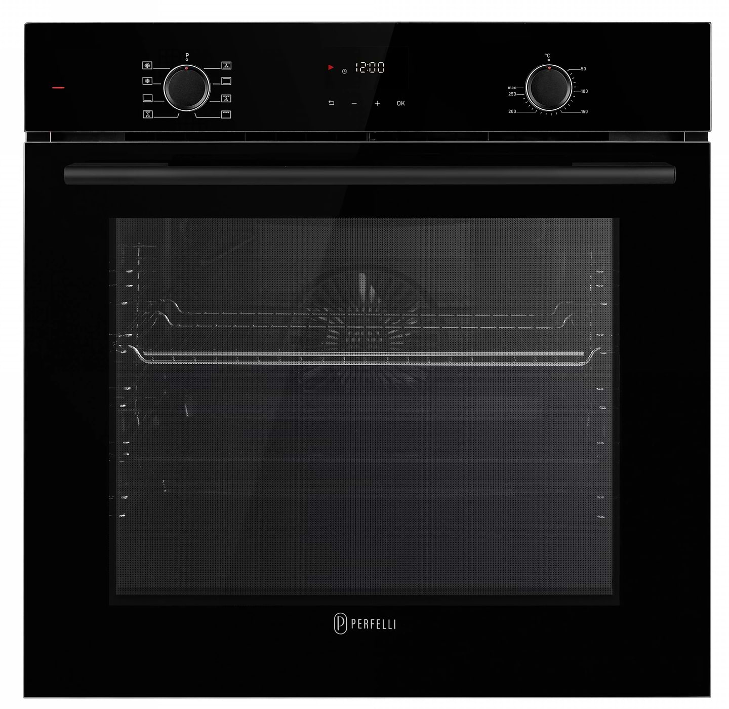 Духовой шкаф электрический Perfelli PERLA 6D8I NERO - Фото 1