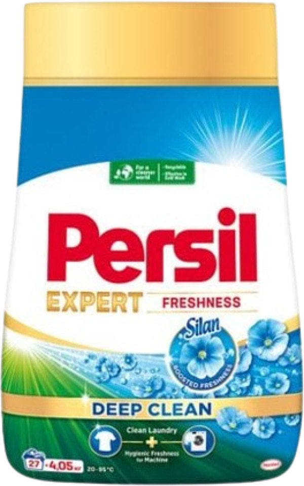 Фото - Пральний порошок Persil Автомат Свіжість від Silan Кондиціонер для білизни 4,05 кг 27 циклів