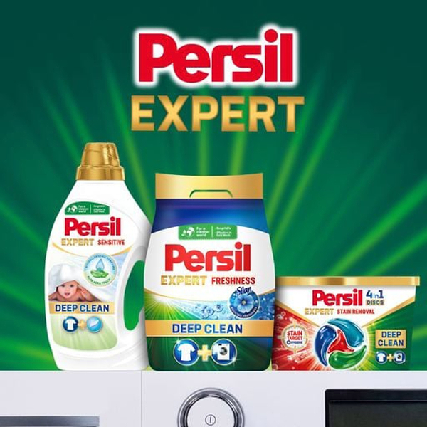 Фото - Пральний порошок Persil Автомат Свіжість від Silan Кондиціонер для білизни 4,05 кг 27 циклів