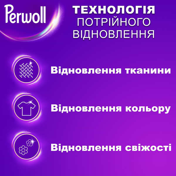 Фото - Капсули для прання Perwoll д/темних та чорних речей 46 шт