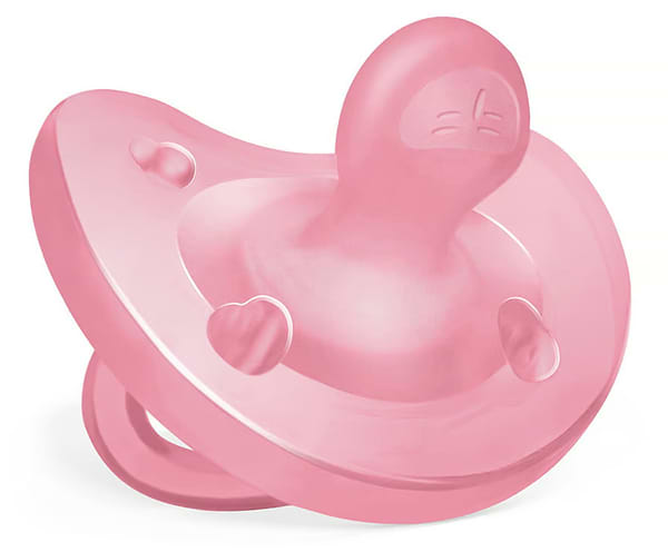 Фото - Ортодонтична пустушка Chicco Physioforma Soft силіконова від 6 до 16 м (73091.92)