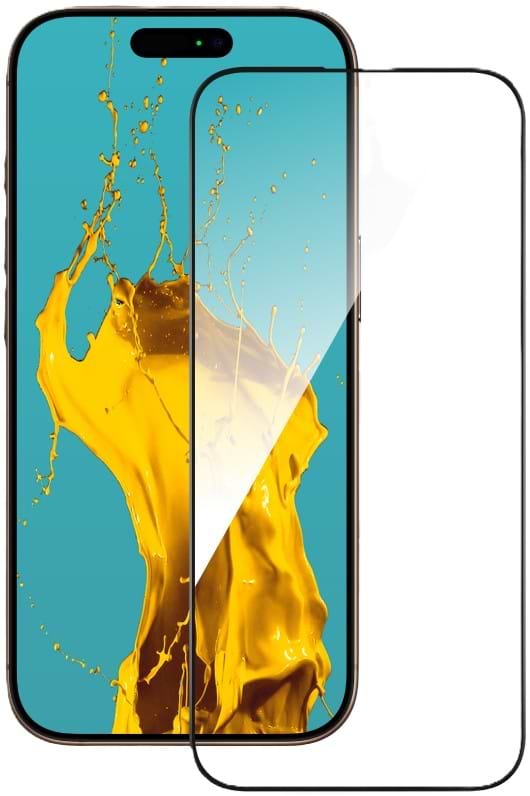 Защитное стекло для смартфона Piko 9H for Apple iPhone 16 Pro / iPhone 17 Black (1283126594786)