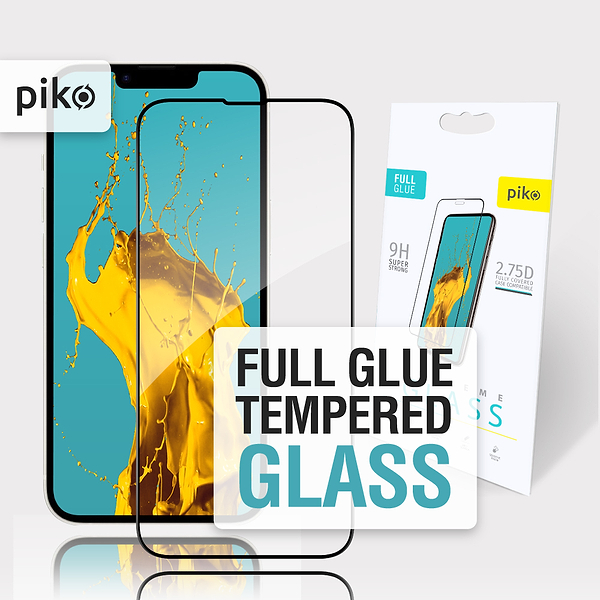 Фото - Защитное стекло для смартфона Piko 9H for Apple iPhone 16E / 13 / 13 Pro / 14 / 16e Black (1283126614293