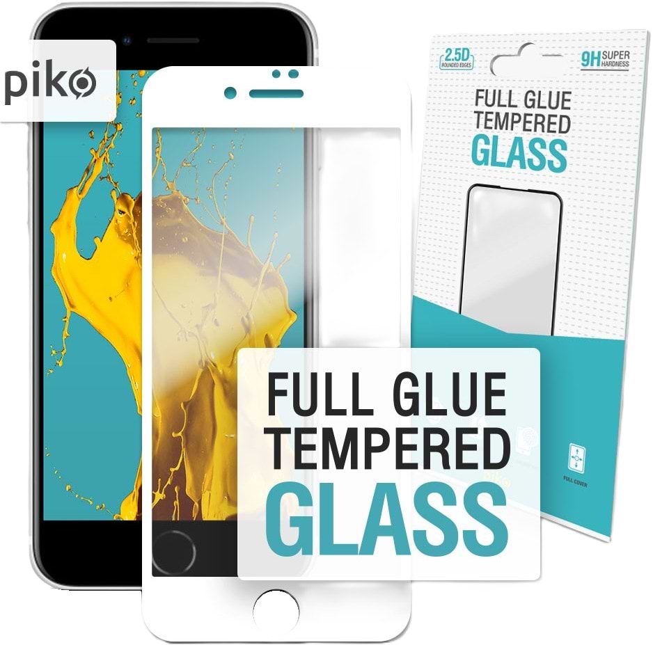 Защитное стекло для смартфона Piko 9H Apple iPhone 7 / 6 / 8 / SE 2020 White (1283126492969)