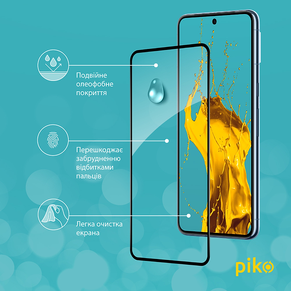 Фото - Защитное стекло для смартфона Piko 9H for Google Pixel 7 Pro Black (1283126630941)