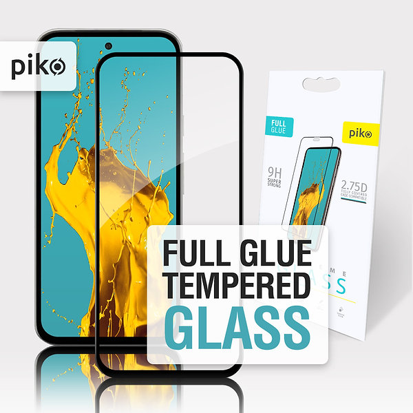 Фото - Защитное стекло для смартфона Piko 9H for Google Pixel 8a Black (1283126625350)