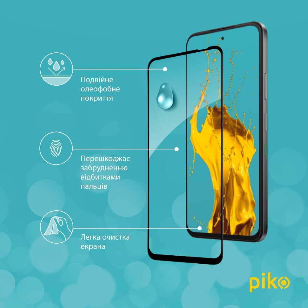 Фото - Защитное стекло для смартфона Piko 9H for Infinix Hot 60 Black (1283126630248)