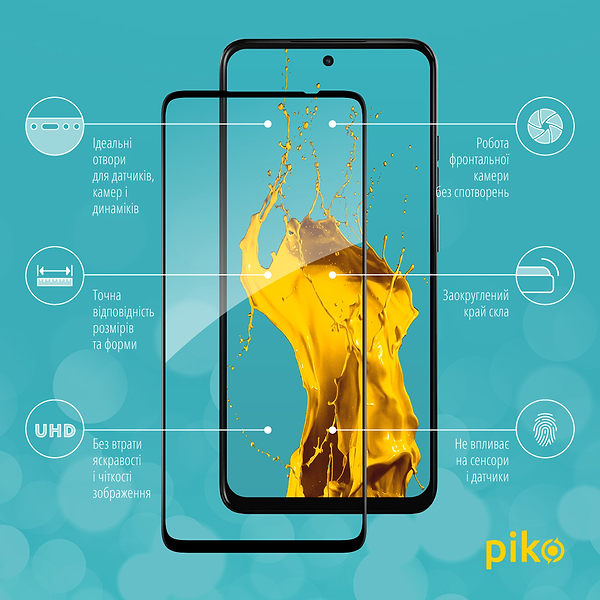 Фото - Защитное стекло для смартфона Piko 9H for Moto G17 Power / G05 / G15 / G15 Power / E15 / G17 (1283126636547)